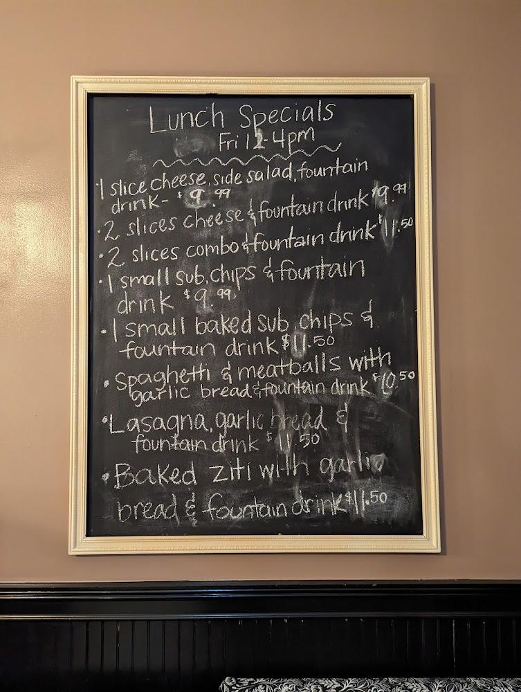 Baba's Pizzeria Menu image 3